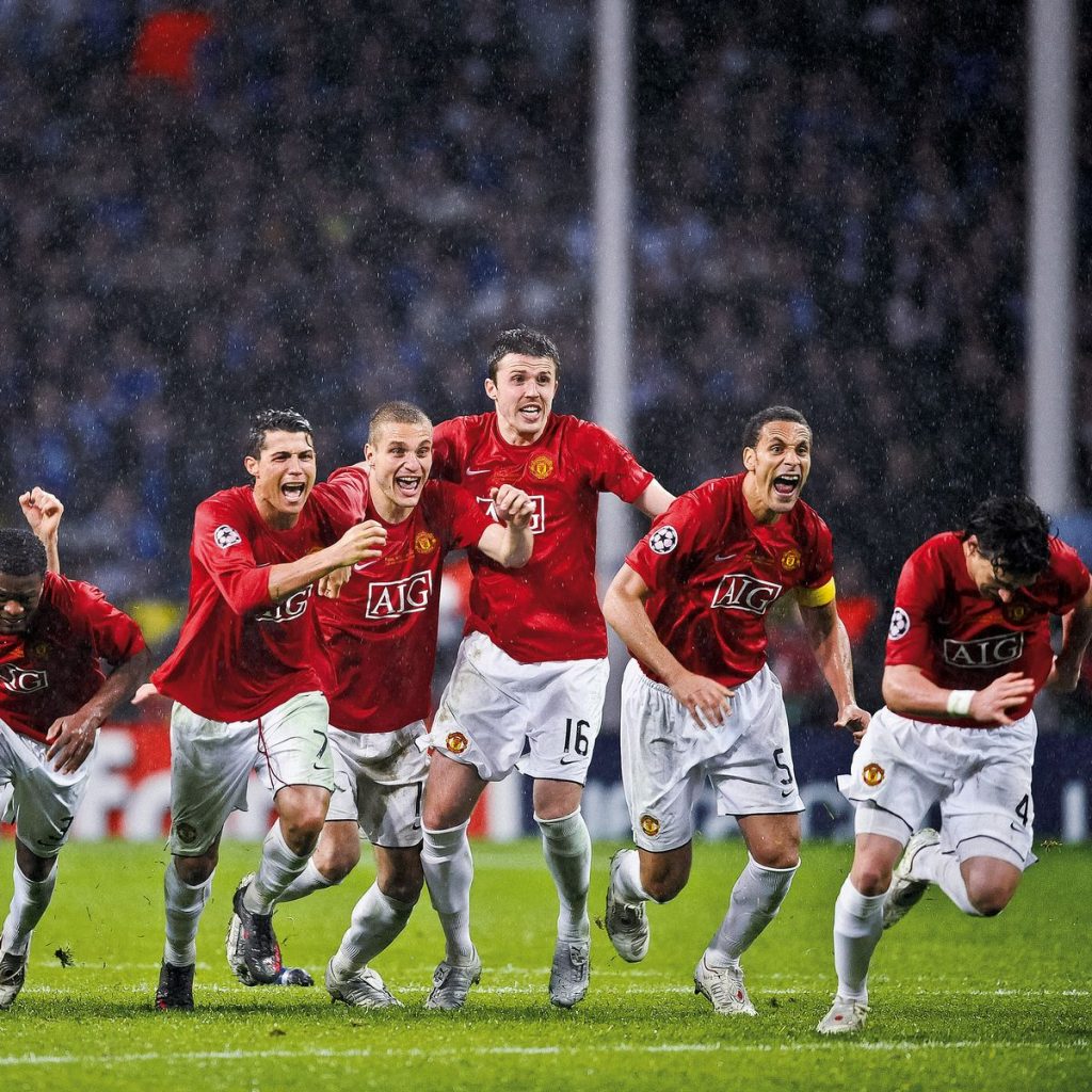 Manchester United 2007-2008 UCL FINAL Shirt – Rare Football Shirts