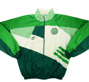 Celtic Player Issue 1991-1992 Woven Presentation Jacket