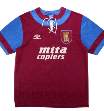 Aston Villa 1992-1993 Home Shirt