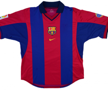 Barcelona 2000-2001 Home Shirt
