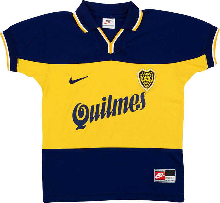 Boca Juniors 1998-00 Home Shirt - Rare Football Shirts