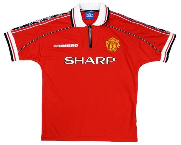 vintage shirt Beckham manchester united jersey 1998 1999 PLAYER rare home XL 