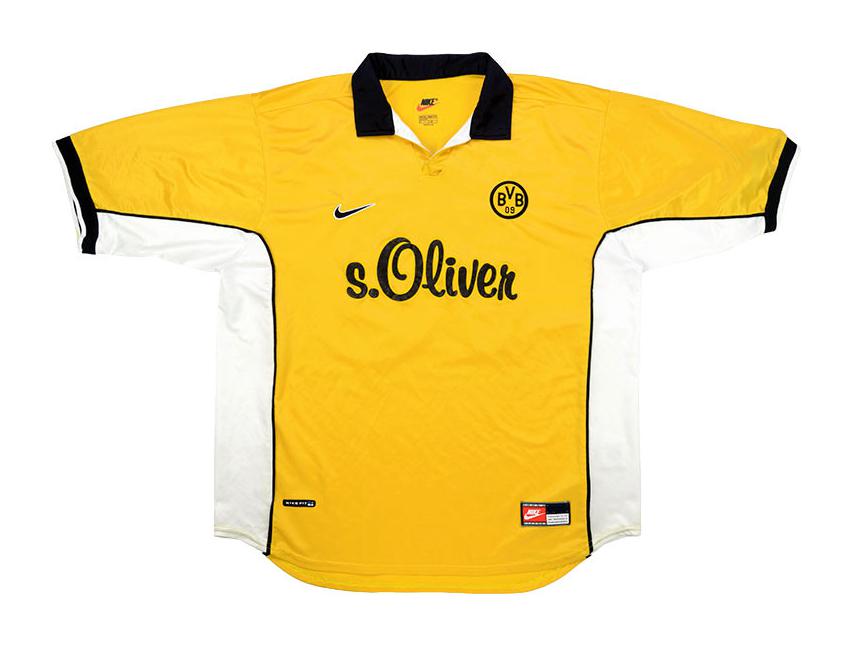 Borussia Dortmund 1998-00 Home Shirt - Rare Football Shirts