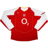 Arsenal 2004-2005 Long Sleeve Home Shirt