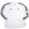 Real Madrid CF 2001-2002 Home Long Sleeve Shirt