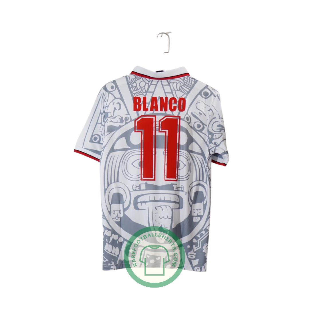 Mexico 1998 Away Short Sleeve Football Shirt [As worn by Blanco, Ramírez &  Aspe]