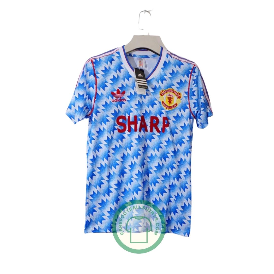 Manchester United 1990/92 Away Long Sleeve Shirt – Premier Retros