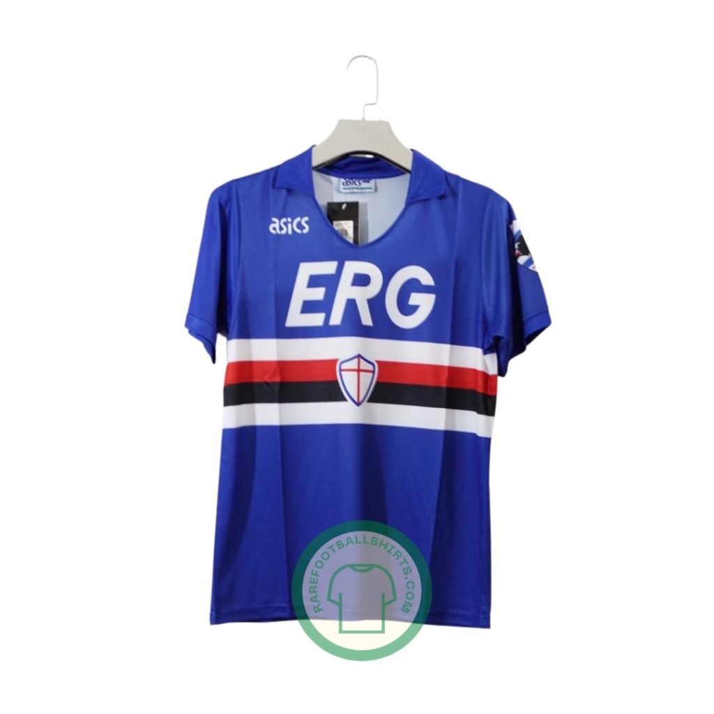 1990/1991 - Maillot Sampdoria extérieur *Hommage au groupe Ultras* - *Manches longues*- XL
